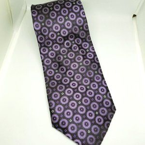 Mens Pronto-Uomo Couture Purple/Black Tie
